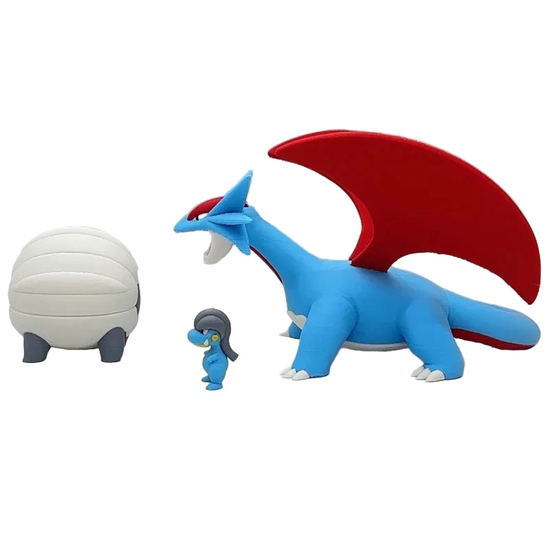 Figurine Pokémon Shelgon, Bagon ou Salamence