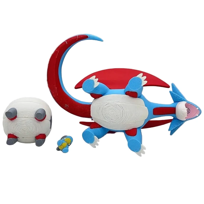 Figurine Pokémon Shelgon, Bagon ou Salamence