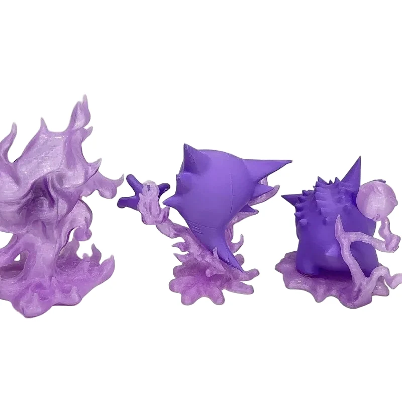 Figurines Pokémon Gengar Evolutions - Gengar, Haunter, Haunter, Haunter, Fantominus ou Gastly