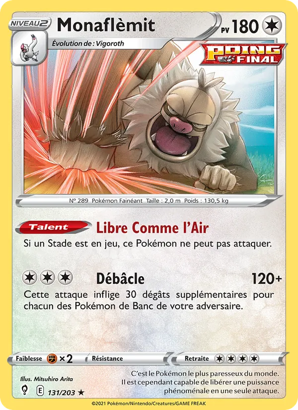 Monaflèmit 131/203 — EB07 - Evolution Céleste — Carte Pokémon française