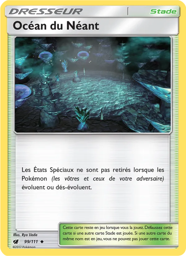 Océan du Néant 99/111 — SL4 – Invasion Carmin — Carte Pokémon française