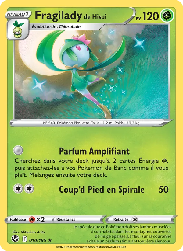 Fragilady de Hisui 10/195 — EB12 – Tempête Argentée — Carte Pokémon française