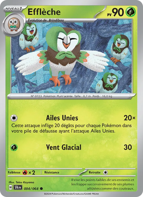 Efflèche 4/64 — EV06.5 – Fable Nébuleuse — Carte Pokémon française
