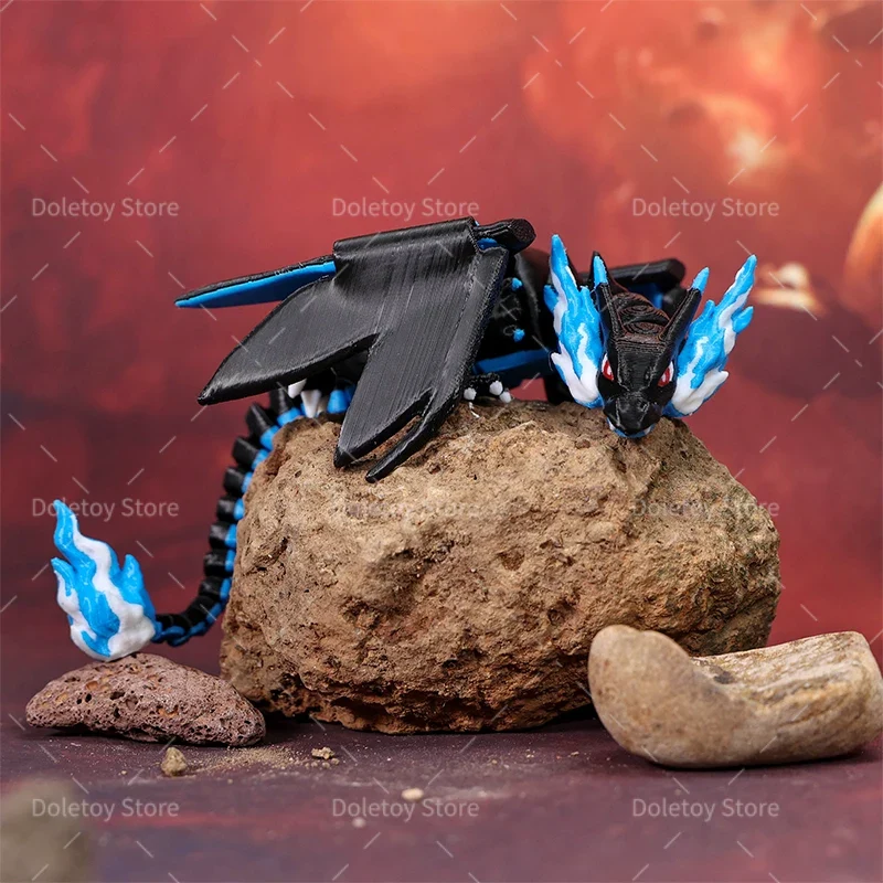 Figurine Mega Charizard XY avec ailes mobiles, etc.