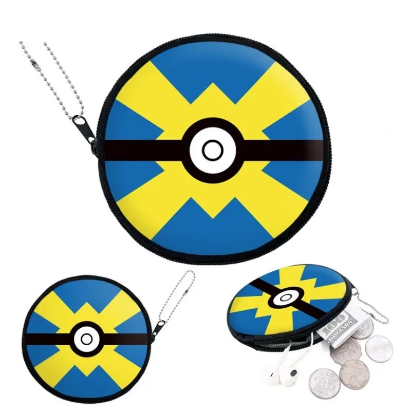 Petit portefeuille au look Pokeball