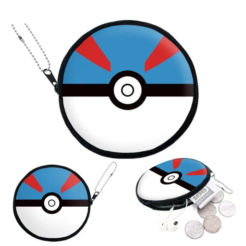 Petit portefeuille au look Pokeball