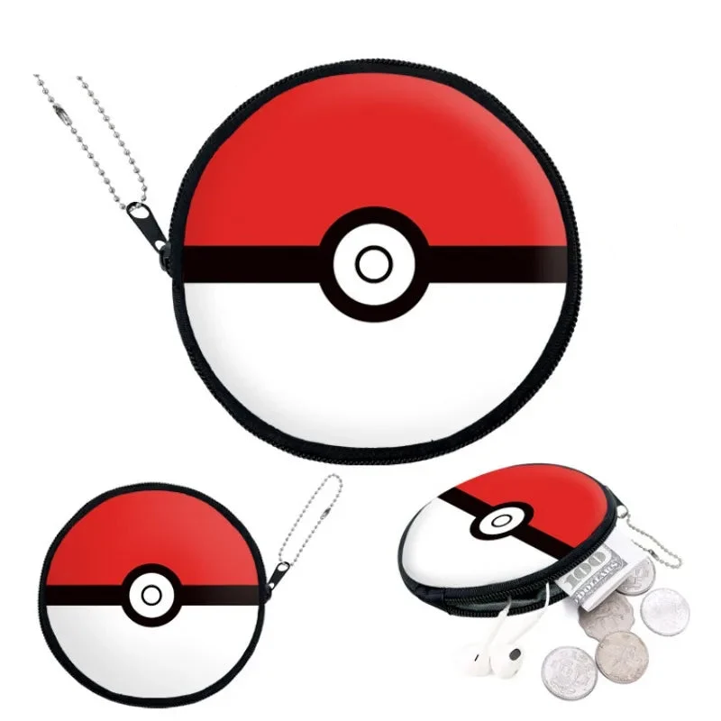 Petit portefeuille au look Pokeball