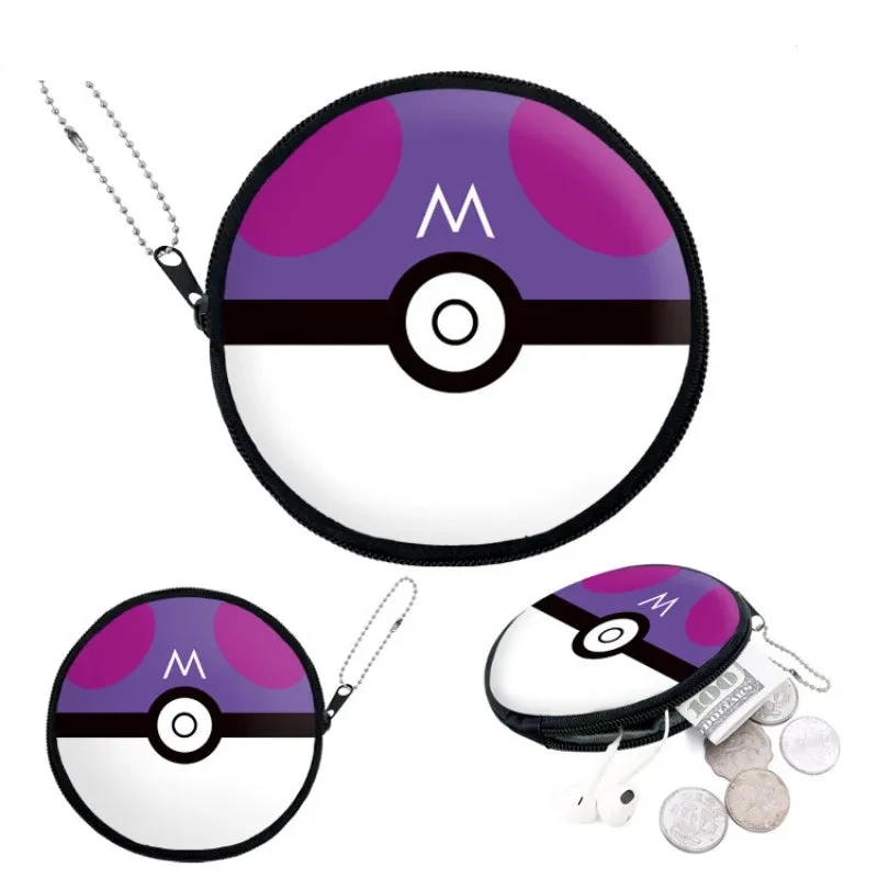 Petit portefeuille au look Pokeball