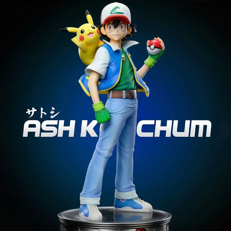 Figurines Ash Ketchum, Brock ou Misty