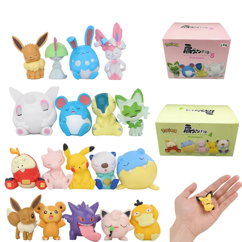 Ensembles de figurines Pokémon avec différentes figurines Pokémon