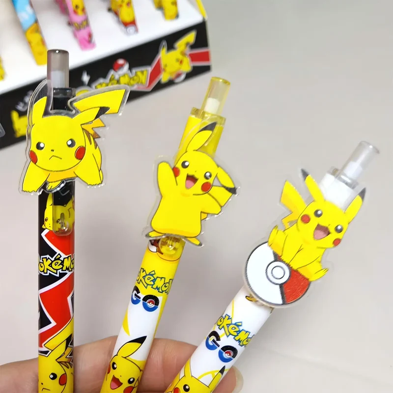 Stylos gel Pikachu pour l'école ou les loisirs - 6 ou 36 pièces.