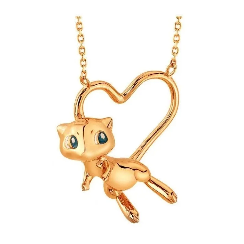 Collier Mew mignon en or ou en or rose
