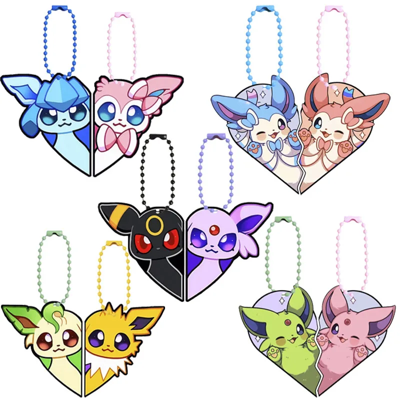 Évolutions d'Evoli - pendentifs mignons