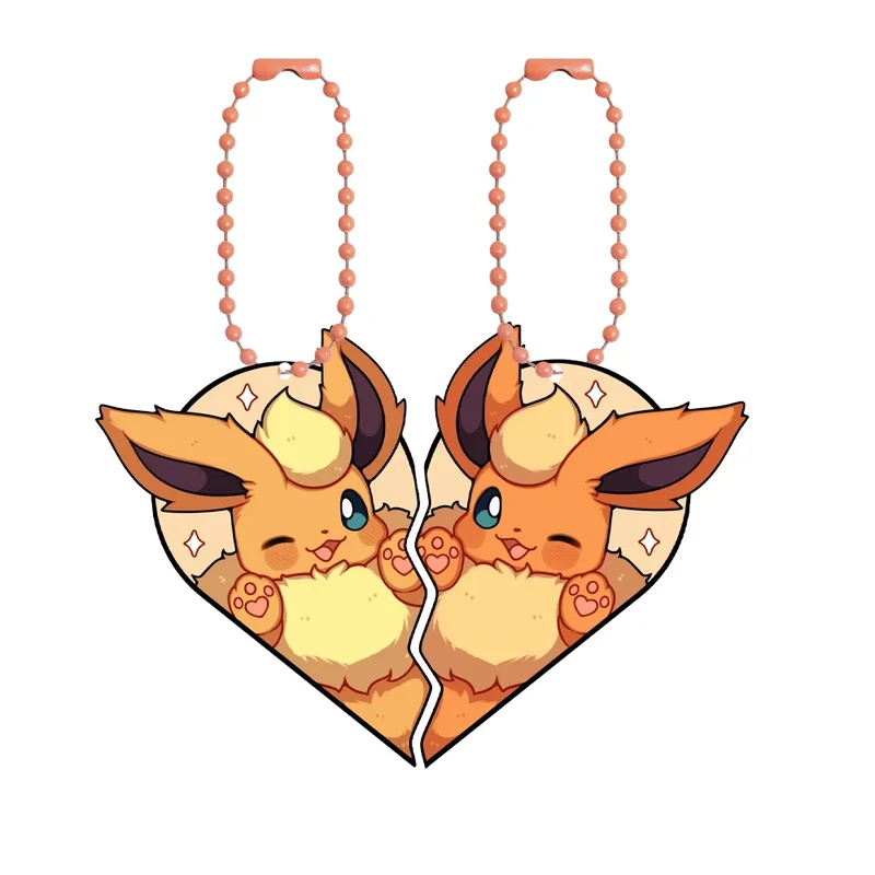 Évolutions d'Evoli - pendentifs mignons