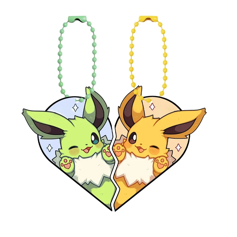 Évolutions d'Evoli - pendentifs mignons