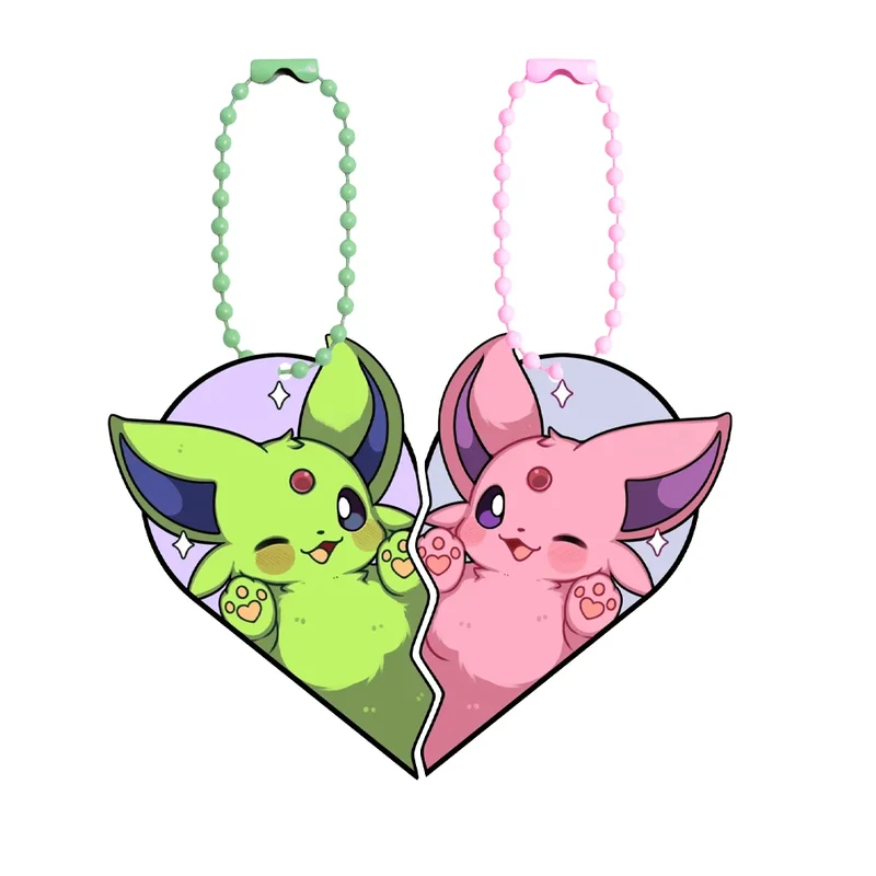 Évolutions d'Evoli - pendentifs mignons