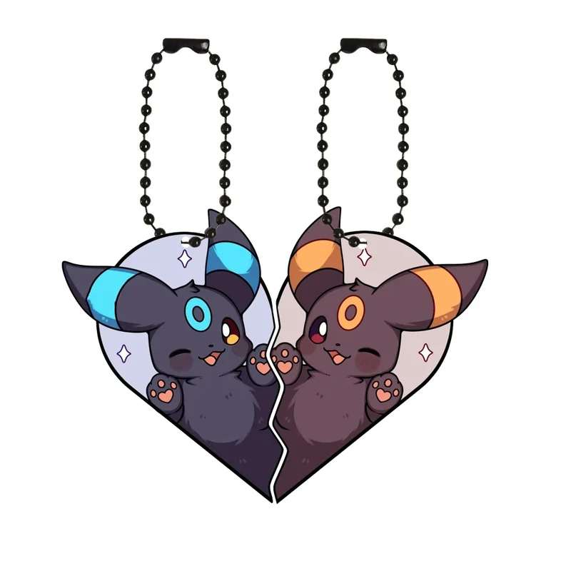 Évolutions d'Evoli - pendentifs mignons