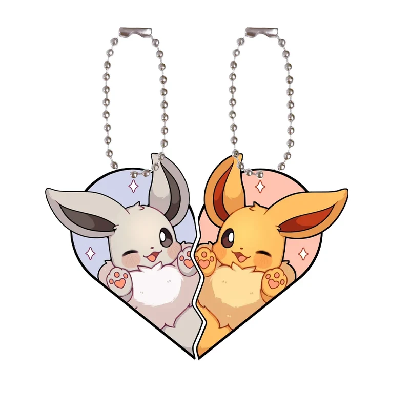 Évolutions d'Evoli - pendentifs mignons