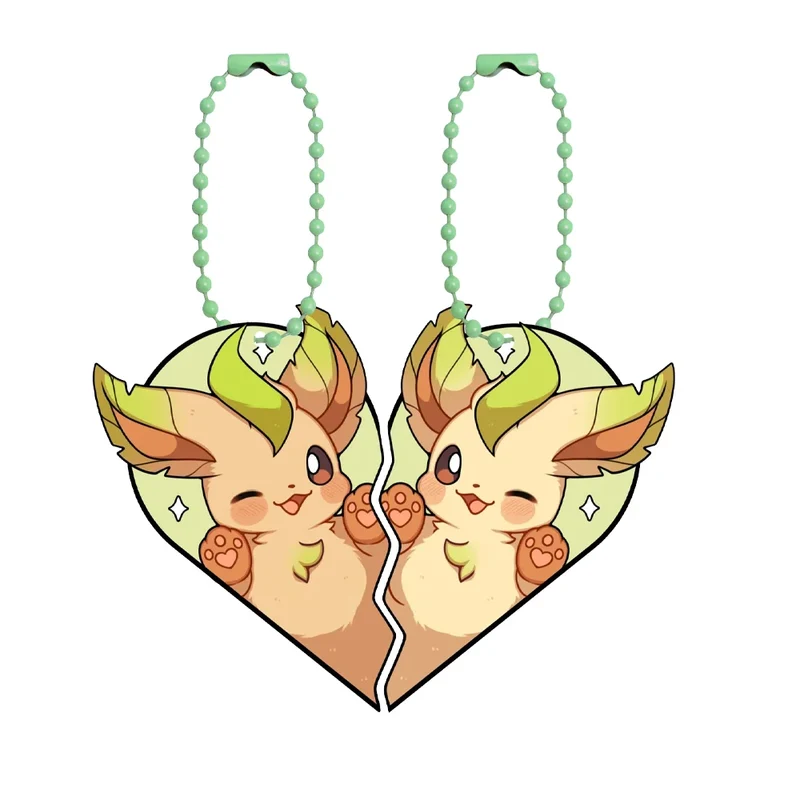 Évolutions d'Evoli - pendentifs mignons