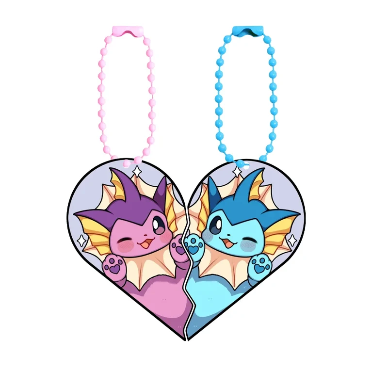 Évolutions d'Evoli - pendentifs mignons