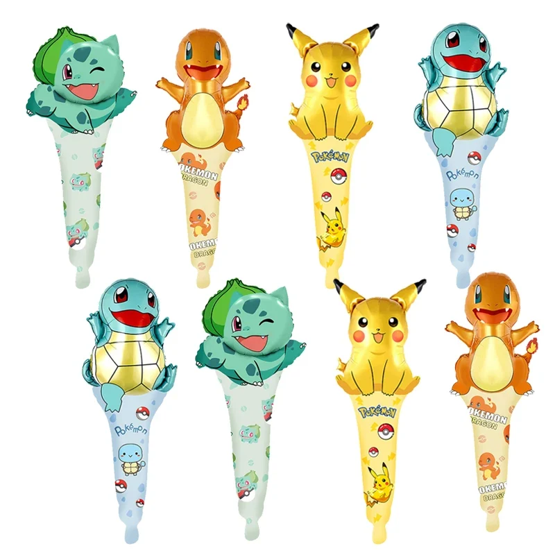 Ballons en aluminium pour l'anniversaire des enfants Pokémon Pikachu pour jouer