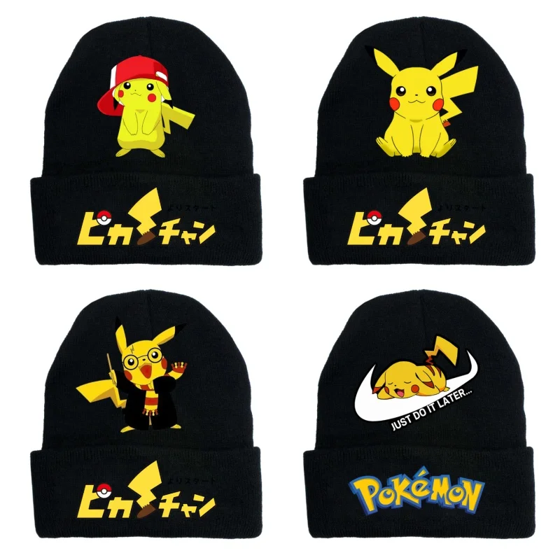 Bonnet d'hiver chaud Pikachu pour enfants