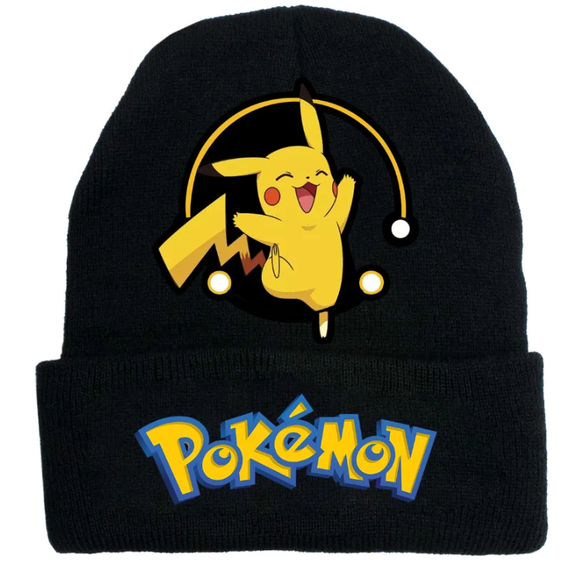 Bonnet d'hiver chaud Pikachu pour enfants