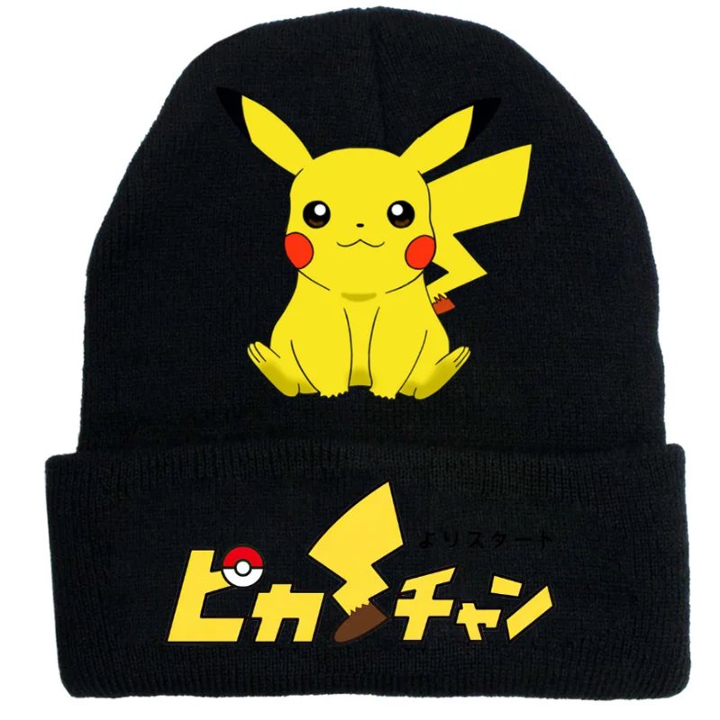 Bonnet d'hiver chaud Pikachu pour enfants
