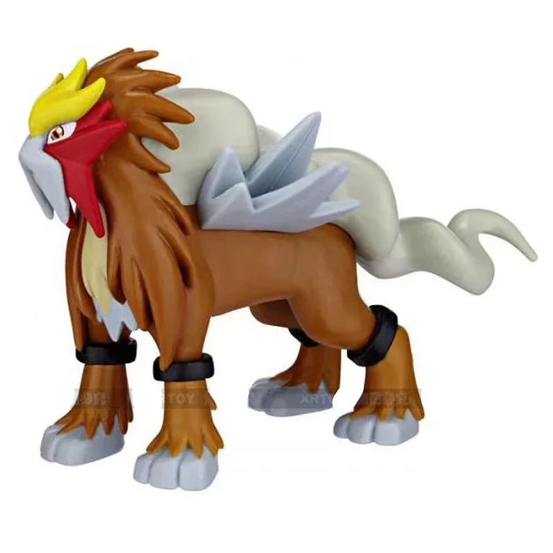 Lot de 3 figurines Pokémon Suicune, Entei et Raikou