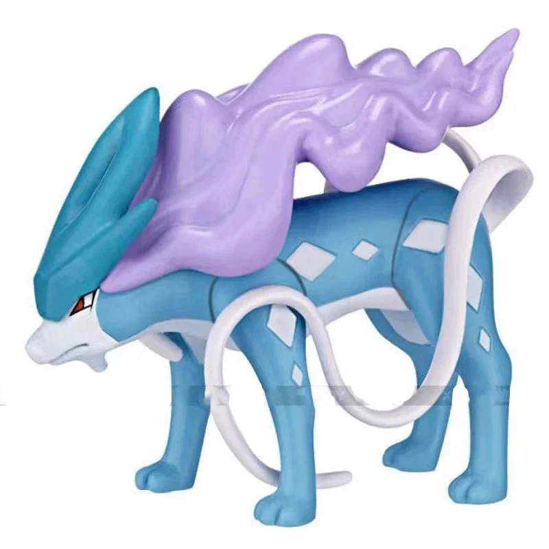 Lot de 3 figurines Pokémon Suicune, Entei et Raikou
