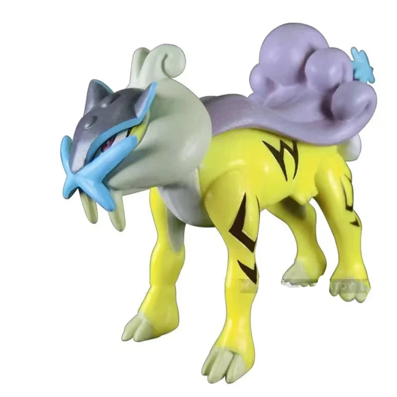 Lot de 3 figurines Pokémon Suicune, Entei et Raikou