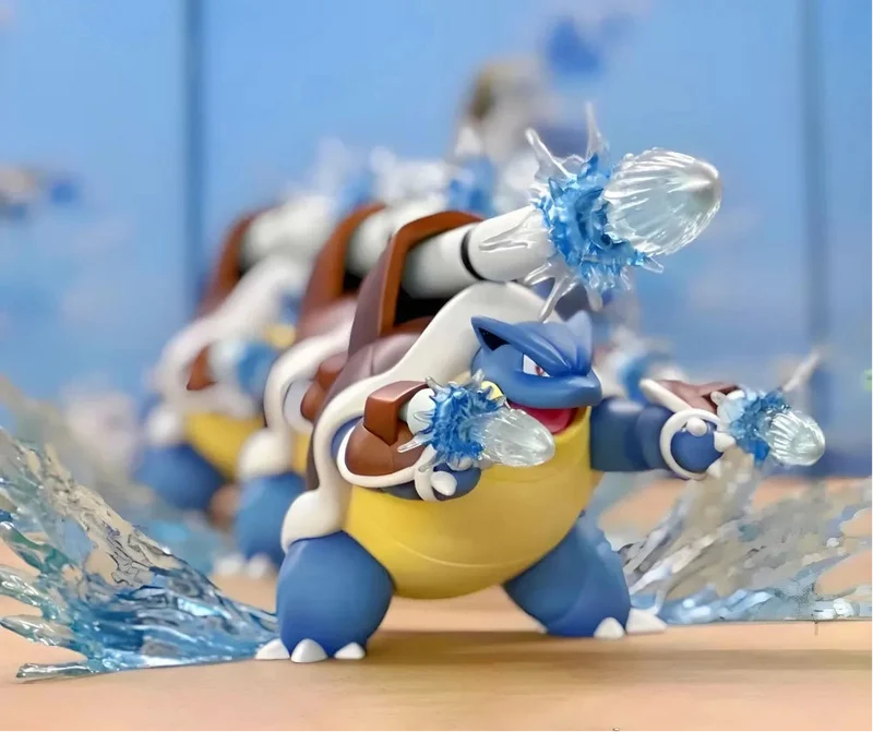 Figurine Pokémon Tortue Tortank (environ 15 cm)