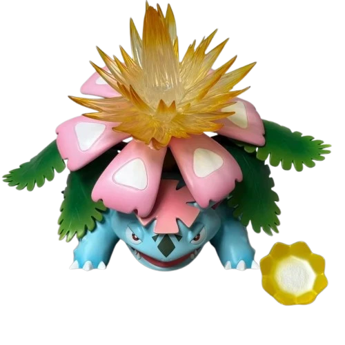 Figurine détaillée de Venusaur Bisaflor (environ 15 cm)