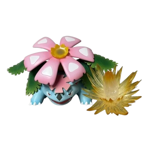 Figurine détaillée de Venusaur Bisaflor (environ 15 cm)