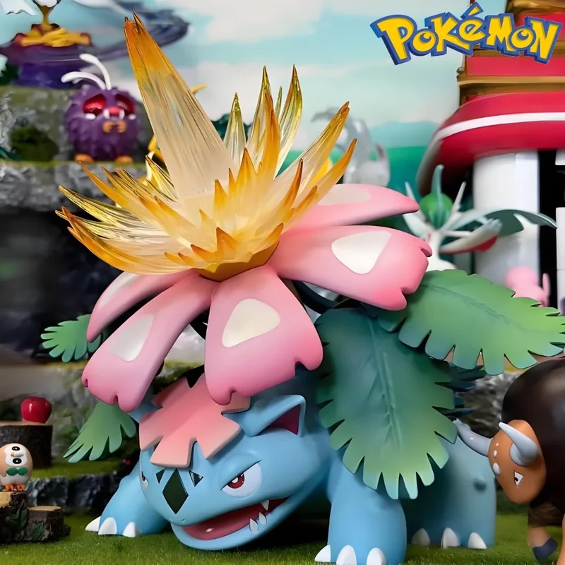 Figurine détaillée de Venusaur Bisaflor (environ 15 cm)