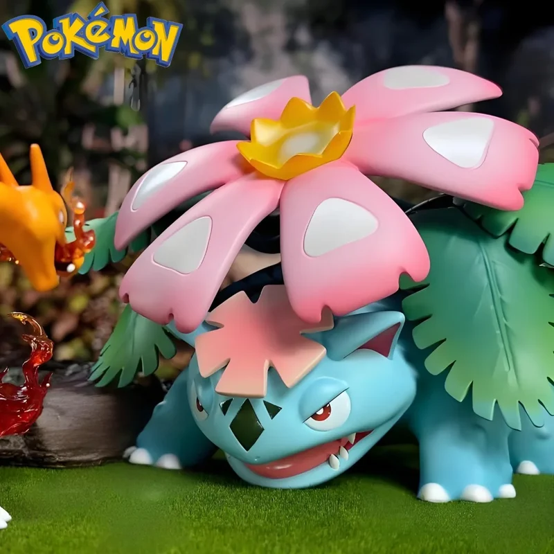 Figurine détaillée de Venusaur Bisaflor (environ 15 cm)