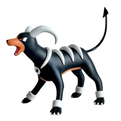 Ensemble de figurines Pokémon Dogmon, Doguster et Mega Dogmon 3
