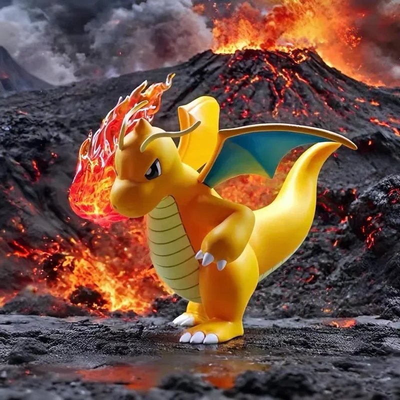 Figurines colorées de Dragoran Dragonite (environ 10 cm)