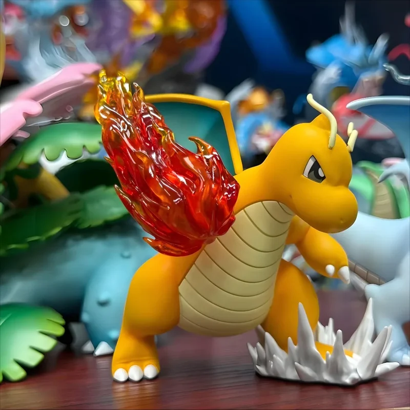 Figurines colorées de Dragoran Dragonite (environ 10 cm)