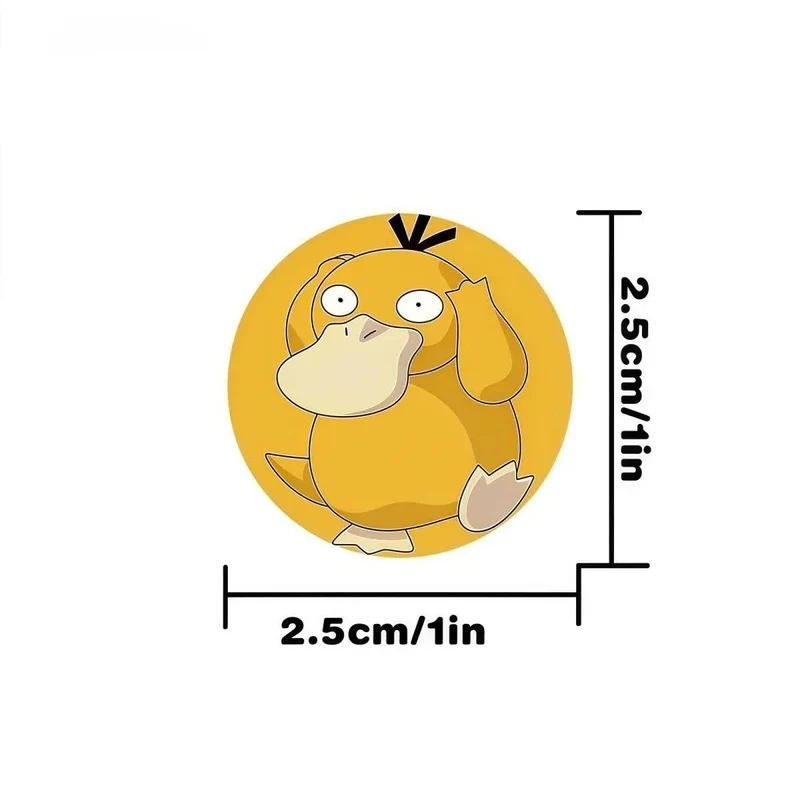500, 1000 ou 2000 autocollants Pokémon sur un rouleau