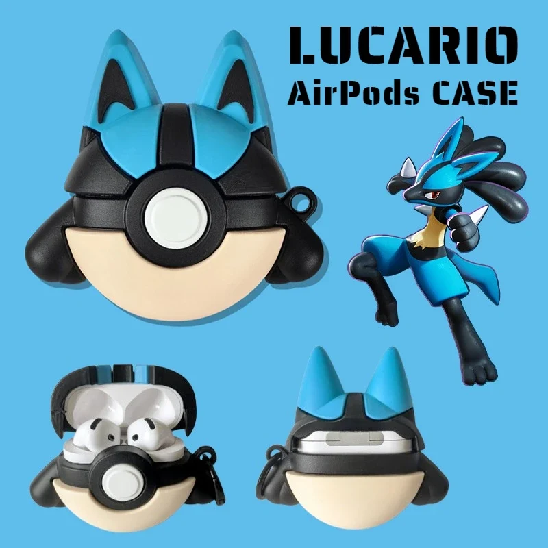 Étui de protection Lucario pour Apple AirPods 1, 2 et 3 Airpod Pro