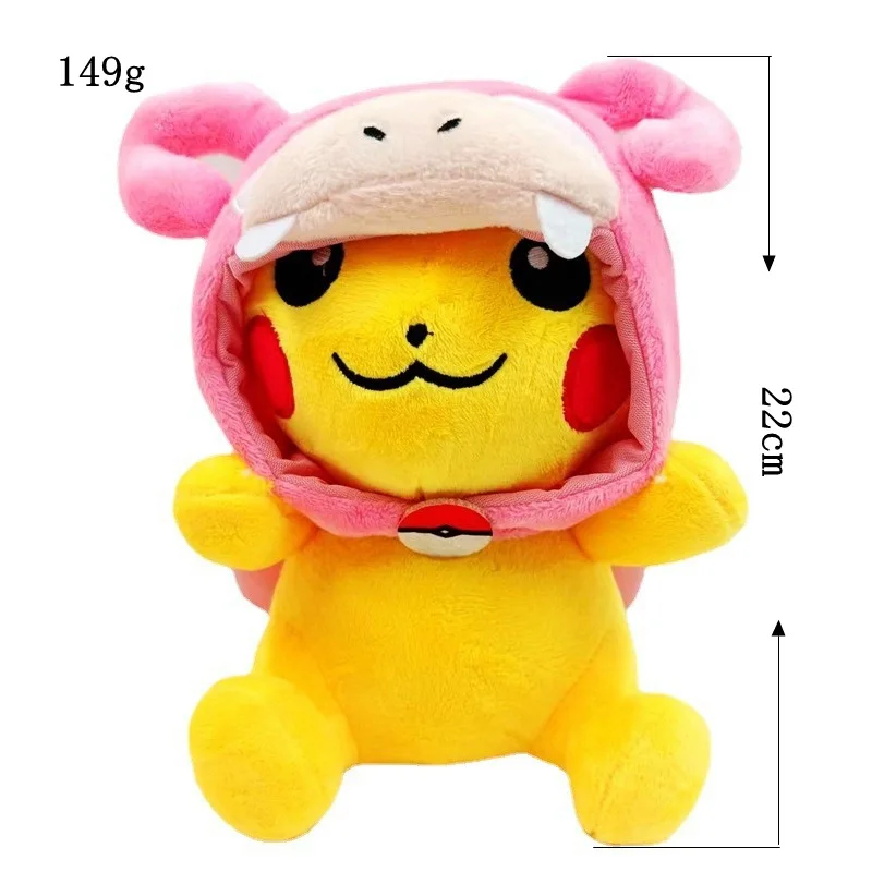 Lot de 4 peluches Pikachu Cosplay