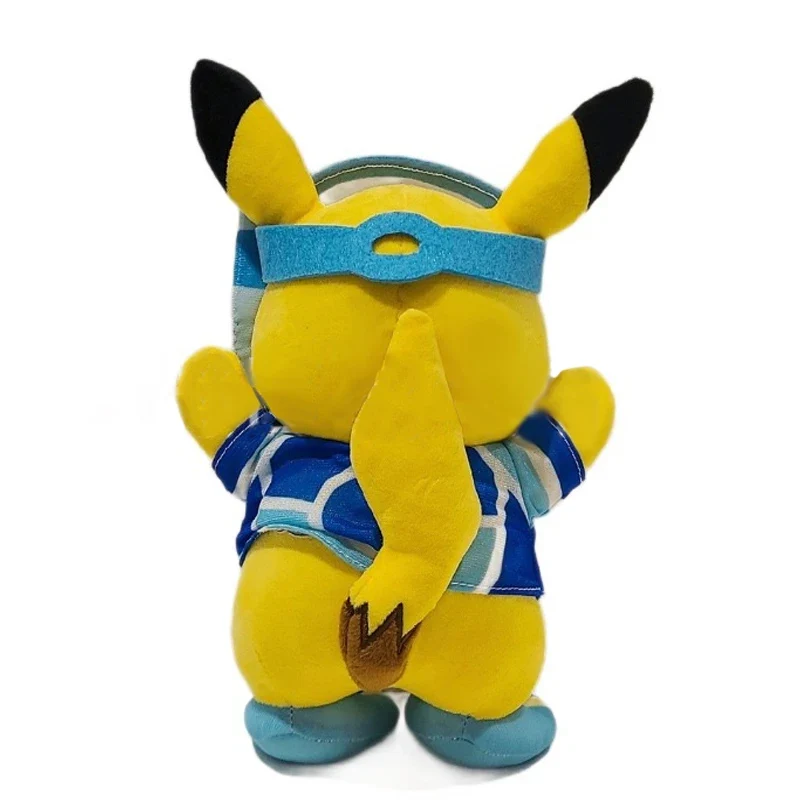 Cosplay de Pikachu en plongeur, peluche Meowth