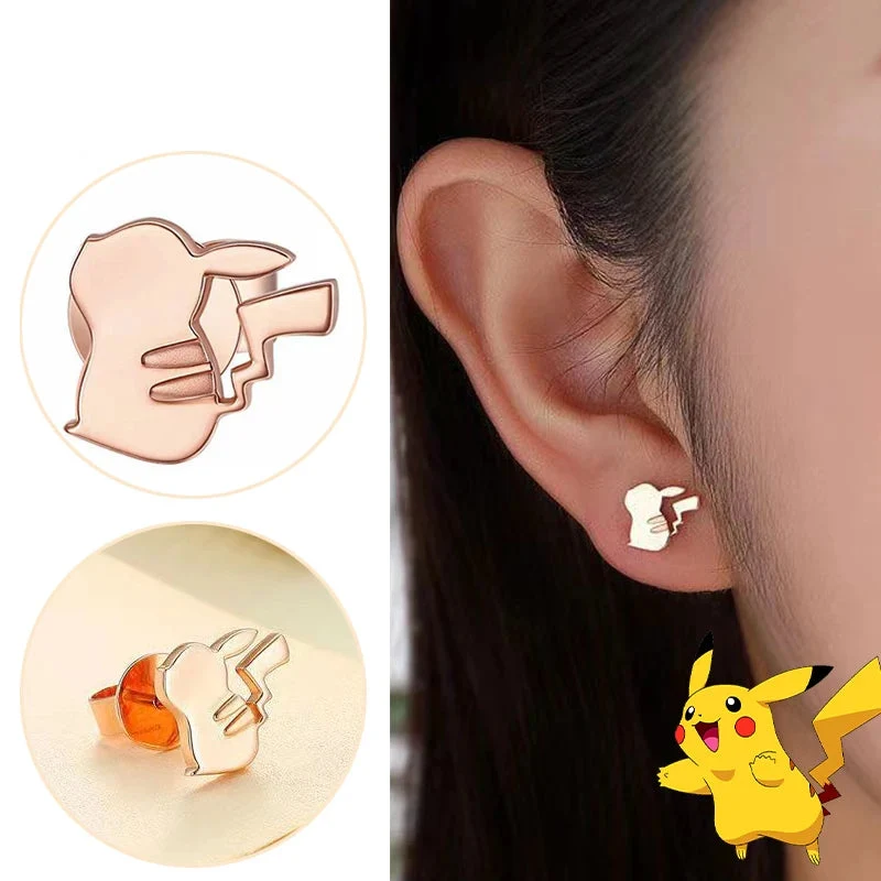 Boucles d'oreilles Pikachu élégantes
