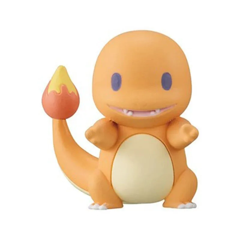 Lot de 5 figurines Pokémon : Pikachu, Évoli, Carapuce, Salamèche et Bulbizarre