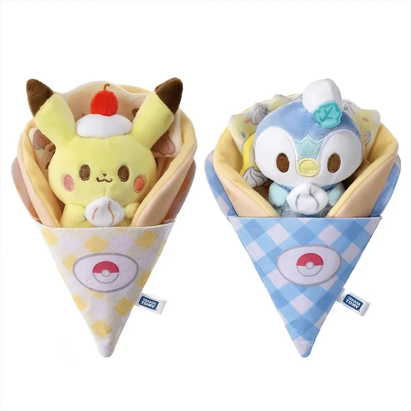 Porte-clés pendentif en peluche Pokémon Pikachu ou Plinfa Tiplouf