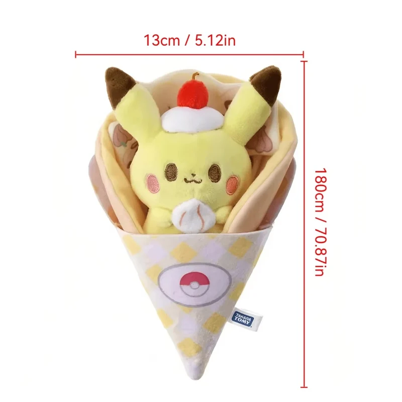 Porte-clés pendentif en peluche Pokémon Pikachu ou Plinfa Tiplouf