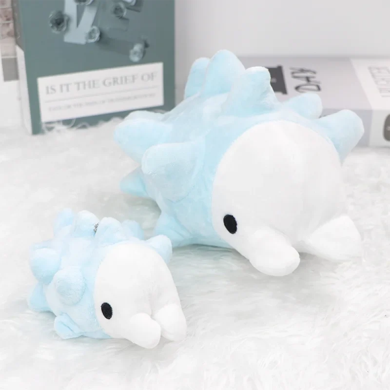 Figurines en peluche Gufa Pyukumuku, Snomnom Snom ou Britzigel Pincurchin avec pendentif