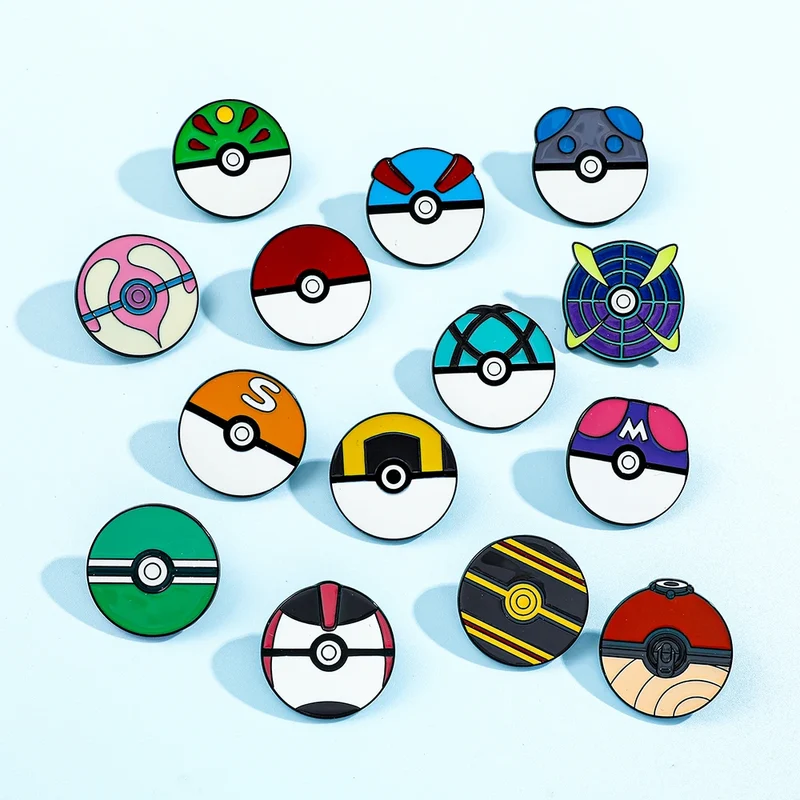 Broche Pokémon Ball Pokéballs