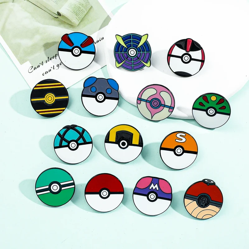 Broche Pokémon Ball Pokéballs